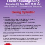 Friedenskundgebung in Traunstein